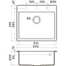 Мойка OMOIKIRI TEDORI 57-SA 4993982